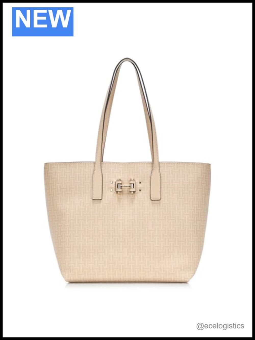 Women's Open Top Tote Bag Medium Polyurethane Handbag Satchel